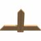 Ekena Millwork Eugene Smooth Timber Gable Bracket, Western Red Cedar, 36"W x 24"H x 1 1/2"D x 5 1/2"F, 16/12 Pitch GBW036X24X0206EUG00SWR - alternate 3